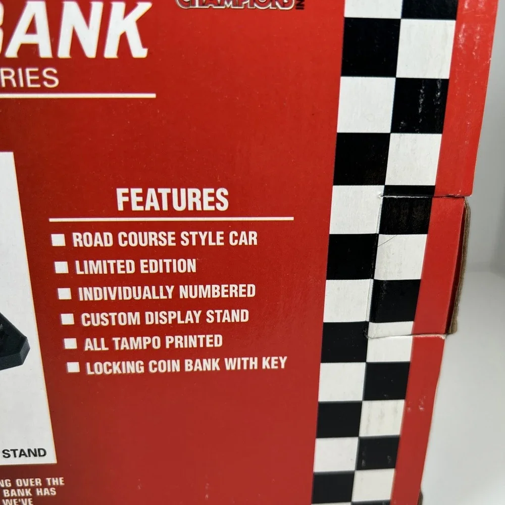 Michael Andretti 1995 Collectors Die‎ Cast Bank 1:24 Scale Texaco Havoline Car
